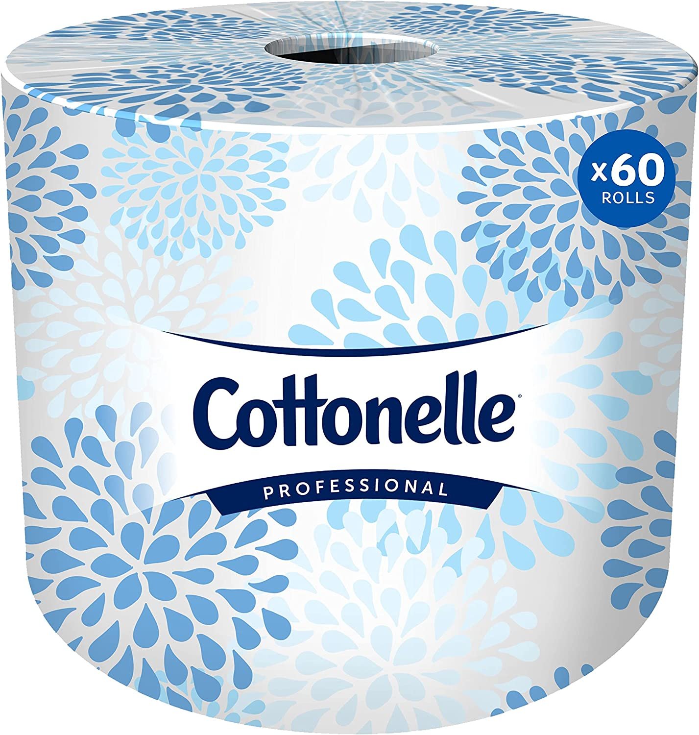 Cottonelle? Professional Standard Roll Toilet Paper (17713), 2-Ply, White, (451 Sheets/Roll, 60 Rolls/Case, 27,060 Sheets/Case)